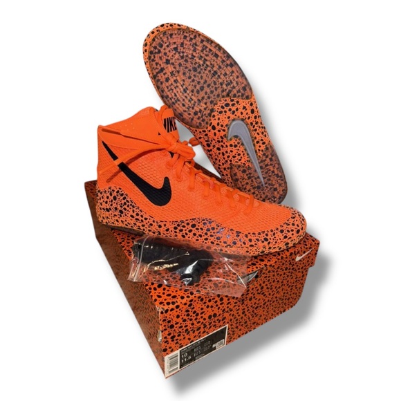Nike | Shoes | 224 Nike Paris Inflict Se Wrestling Shoes Safari Pack ...